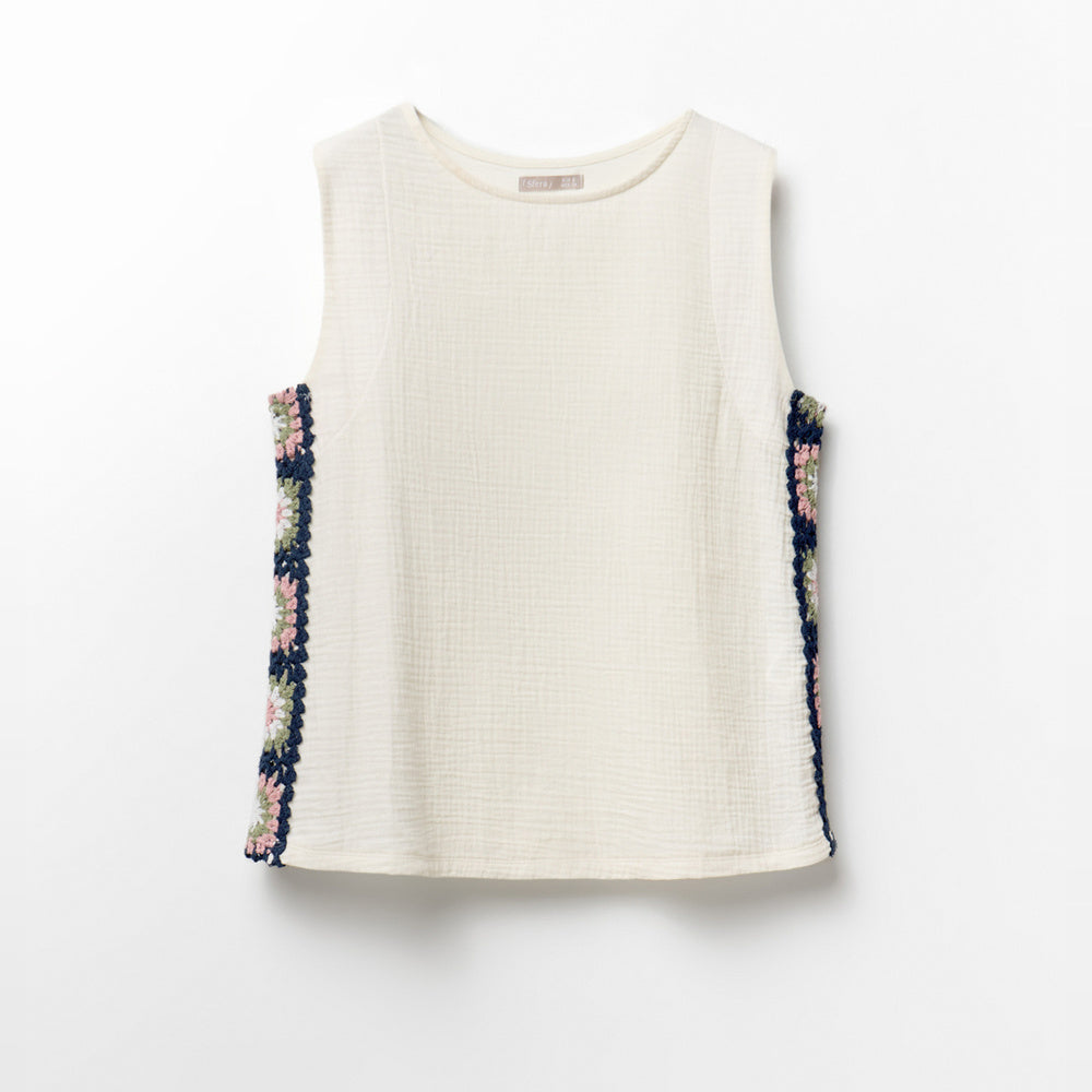 Sfera | Camiseta Crochet para Dama