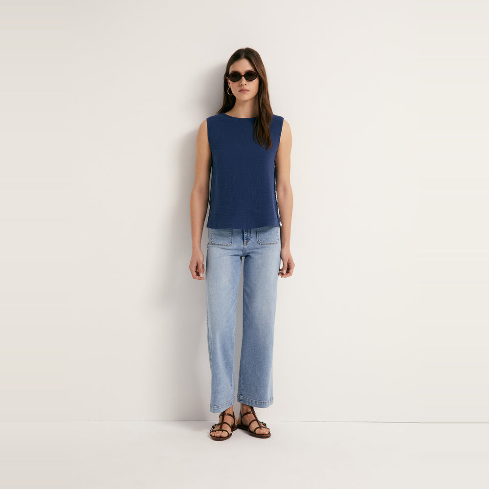 Sfera | Camiseta Crochet para Dama