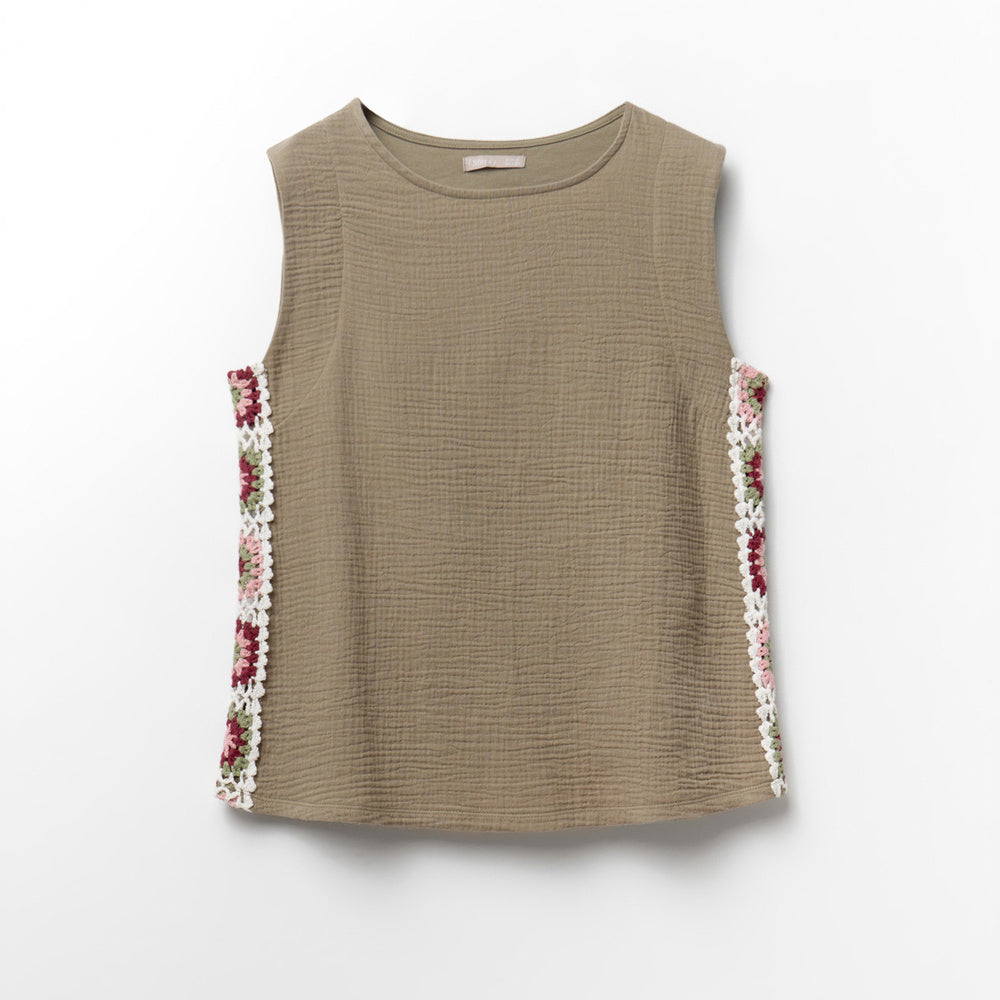 Sfera | Camiseta Crochet para Dama