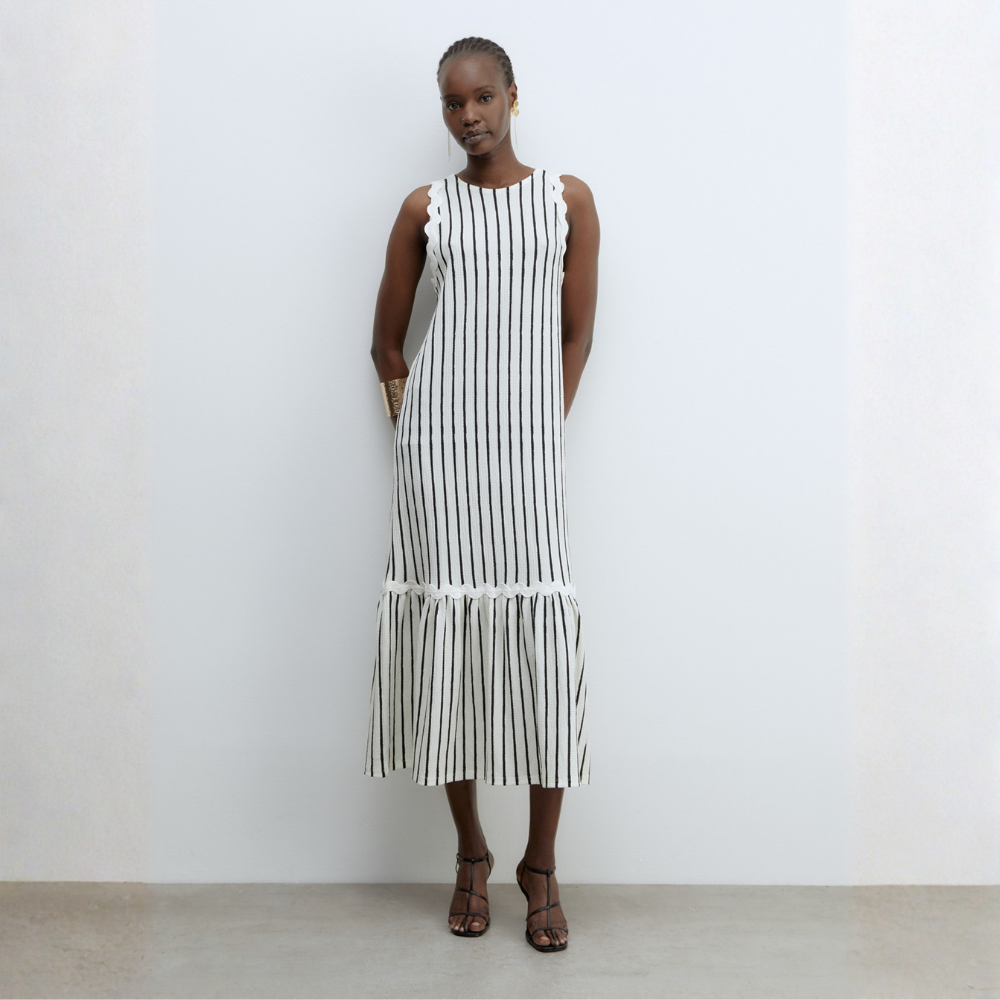 Sfera | Vestido Bambula Ondas para Dama