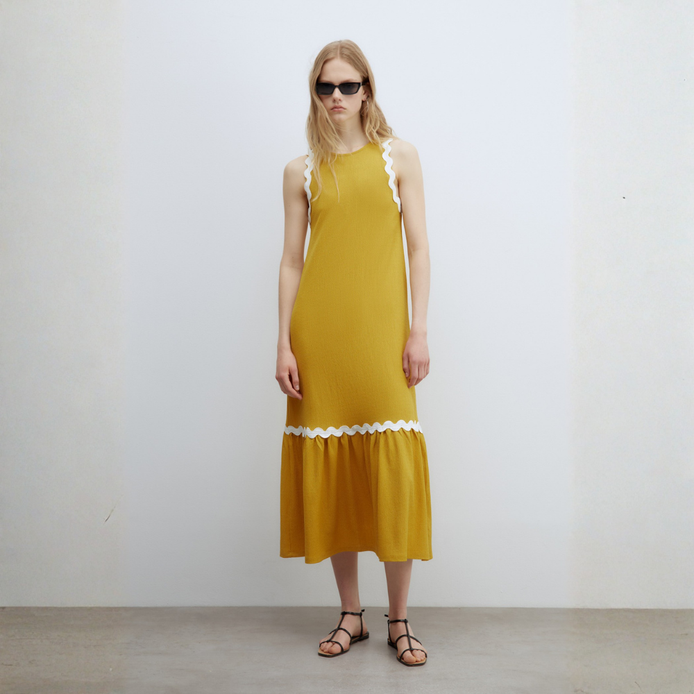 Sfera | Vestido Bambula Ondas para Dama