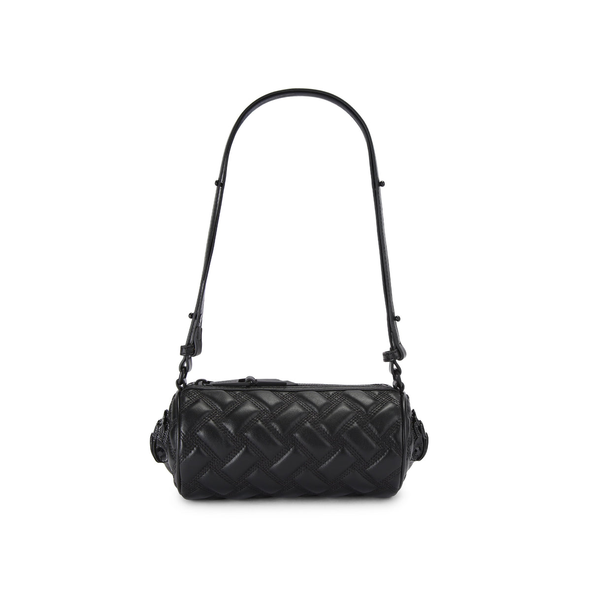 Kurt Geiger | Bolso Barrel Pequeño Kensington de Piel Negra