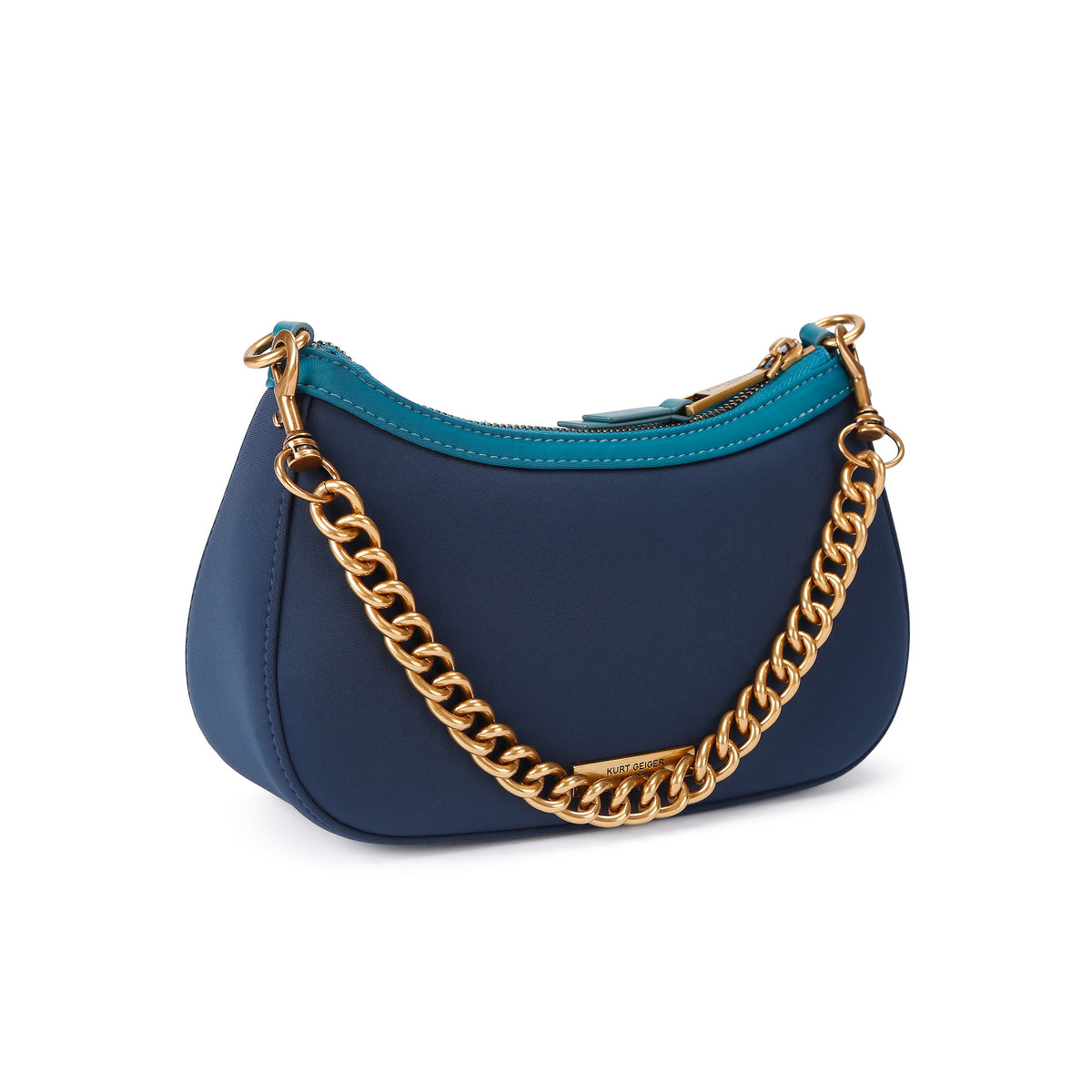 Kurt Geiger | Bolso Sloane de Cristales Azul Marino