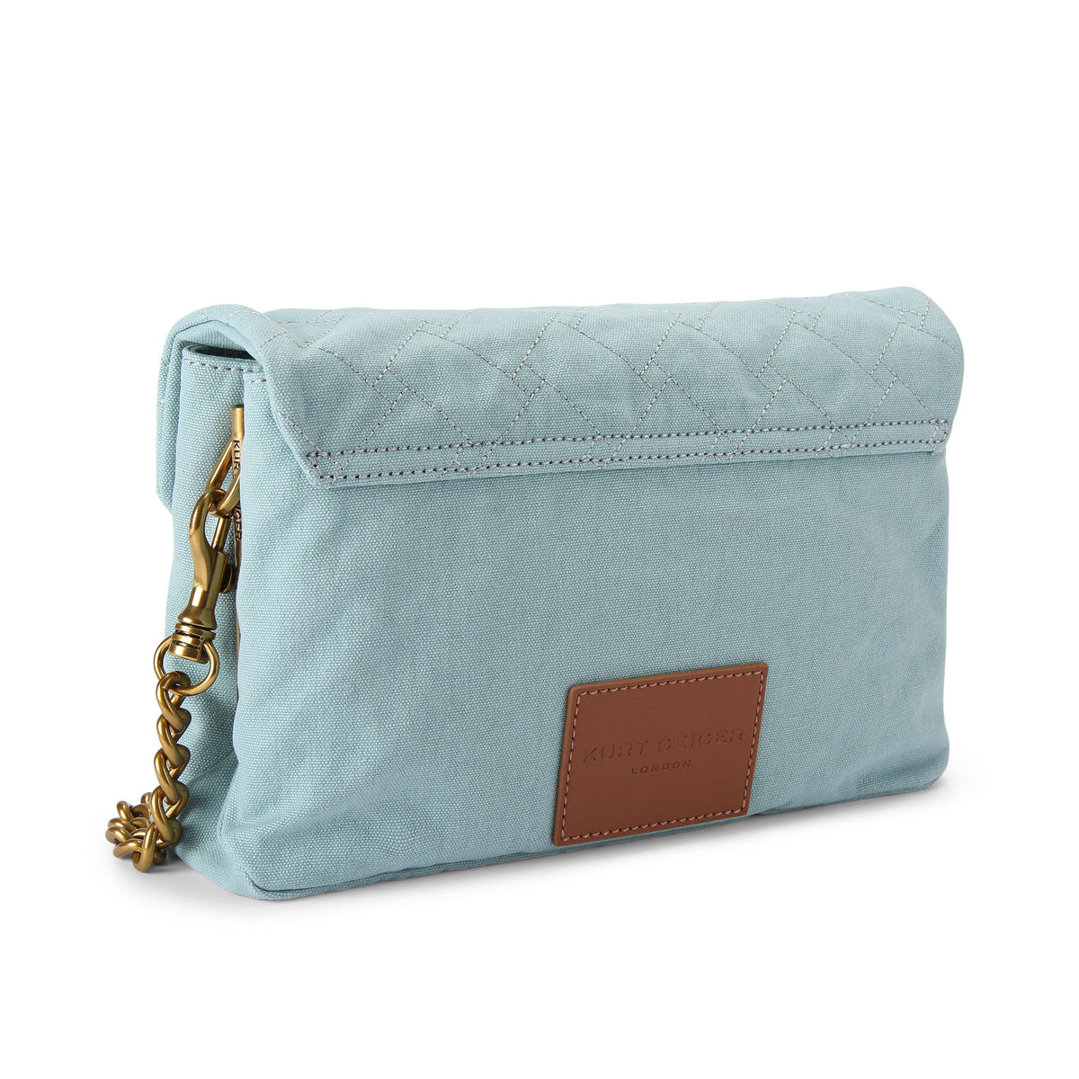 Kurt Geiger | Bolso Celia de Canvas Azul Pálido