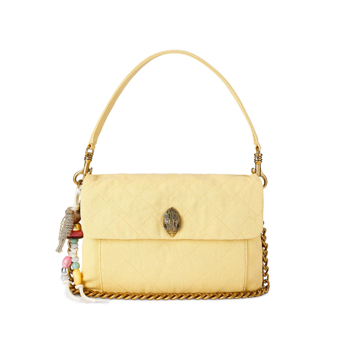 Kurt Geiger | Bolso Celia de Canvas Amarillo
