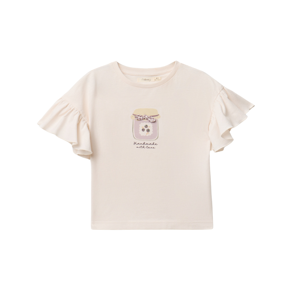 Sfera | Camiseta Tarro Volante para Niña