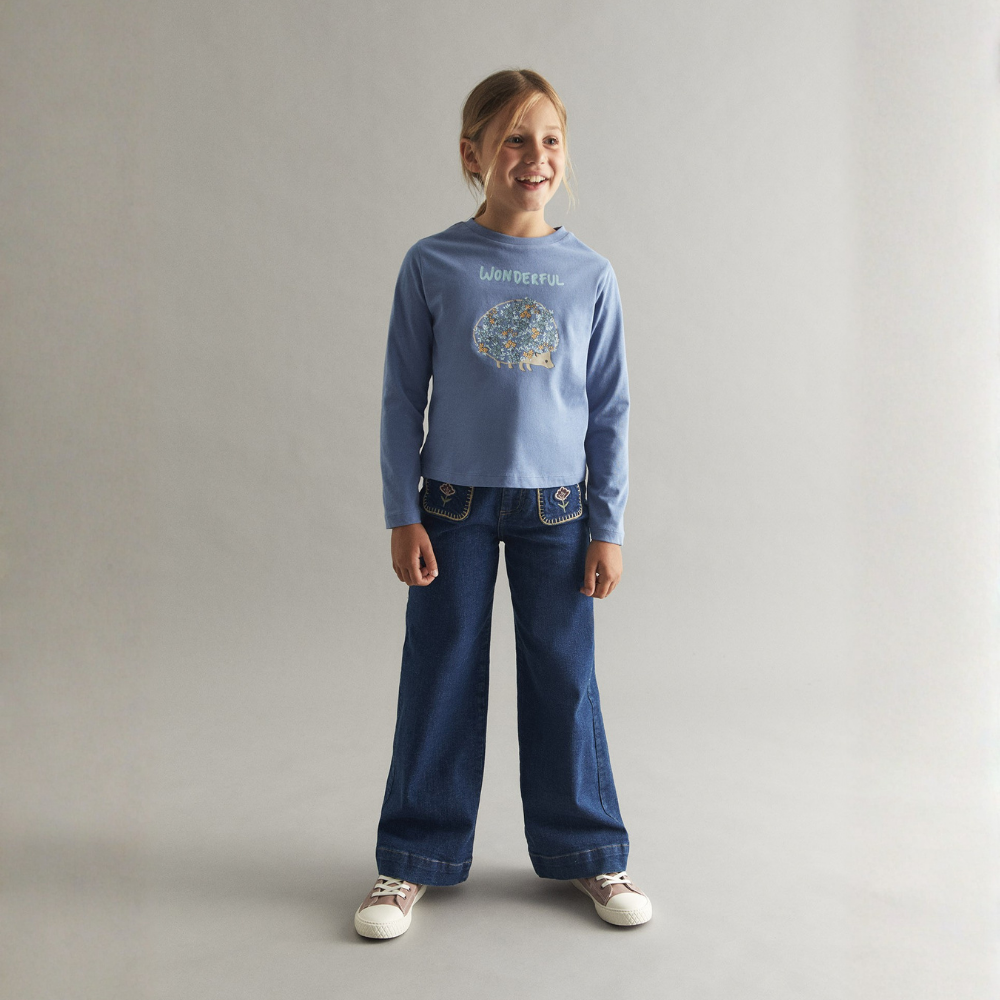 Sfera | Camiseta Erizo para Niña