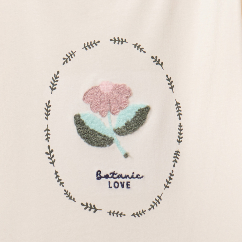Sfera | Camiseta Óvalo Flor para Niña