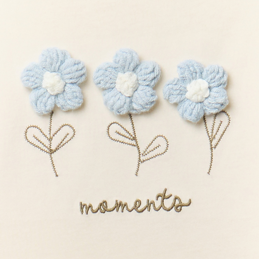 Sfera | Camiseta Flores Tricot