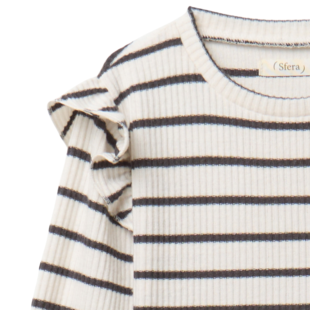 Sfera | Camiseta Rib Rayas