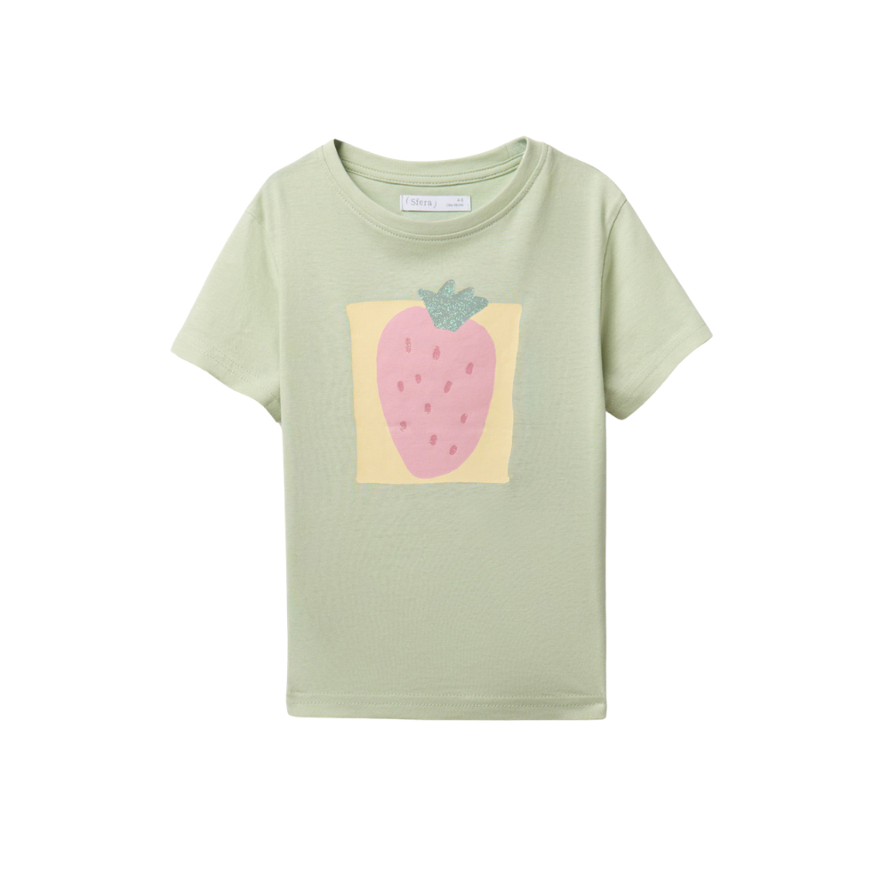 Sfera | Camiseta Fresa para Niña