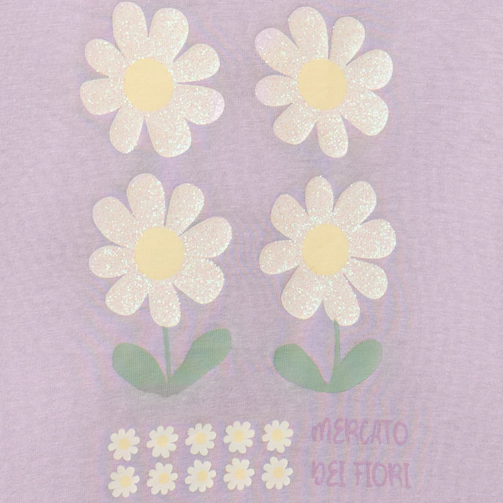 Sfera | Camiseta con Margaritas para Niña