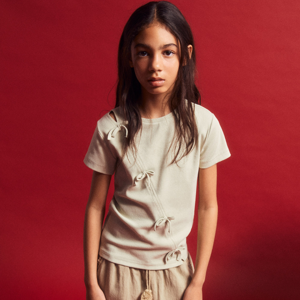 Sfera | Camiseta Lazos para Niña
