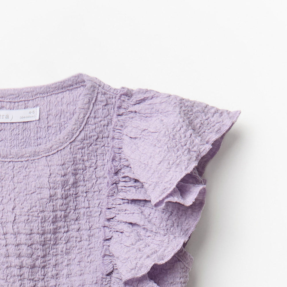 Sfera | Camiseta con Efecto Arrugado para Niña