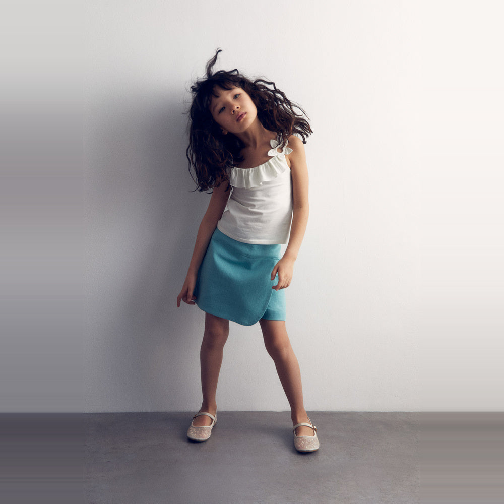 Sfera | Camiseta con Volantes para Niña
