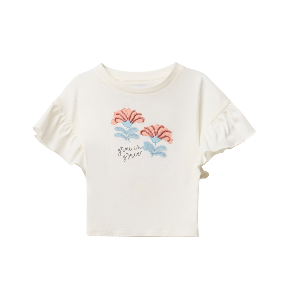 Sfera | Camiseta Flores para Niña