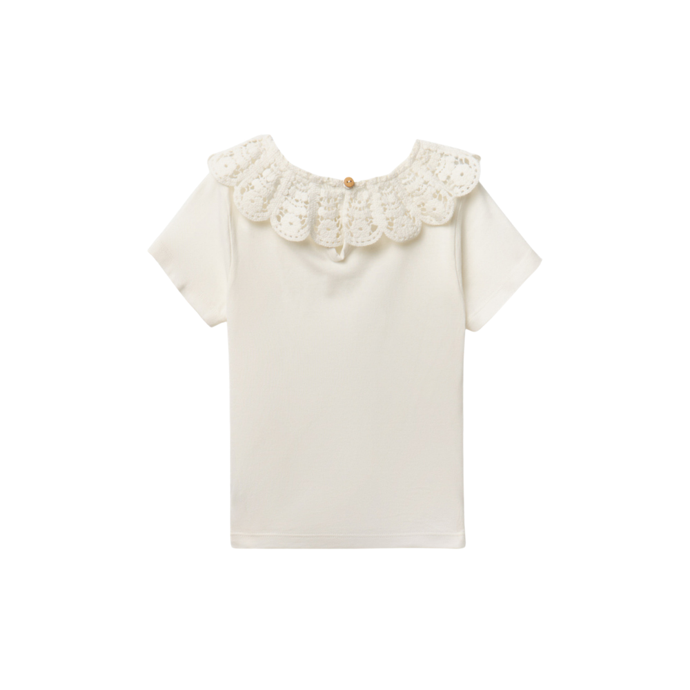 Sfera | Camiseta de Cuello Crochet para Niña