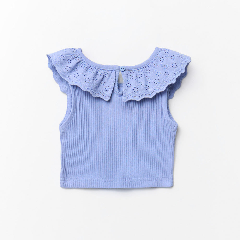 Sfera | Camiseta de Cuello Acanalado para Niña