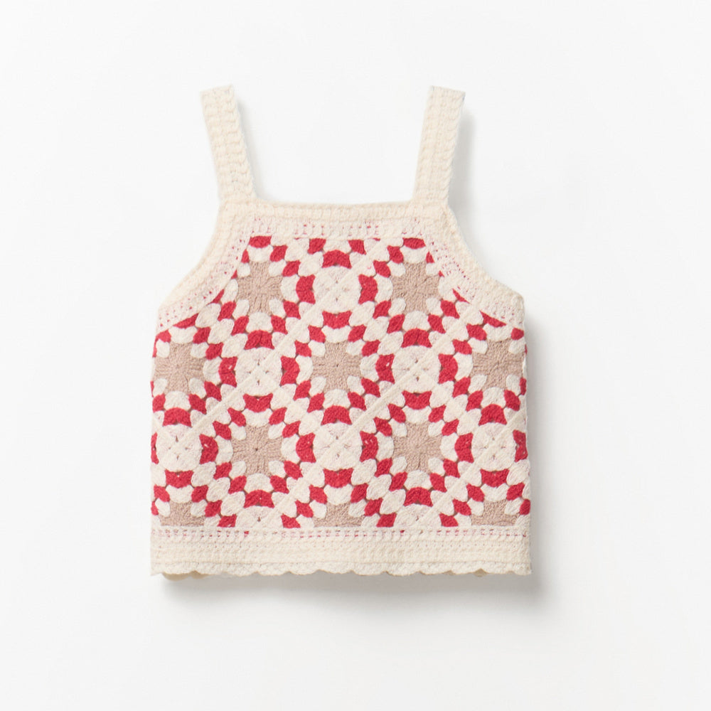 Sfera | Top Tricot Crochet para Niña