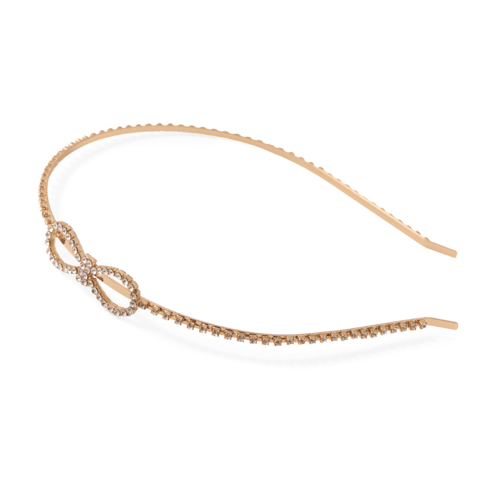 Sfera | Diadema Metálica con Lazo para Niña