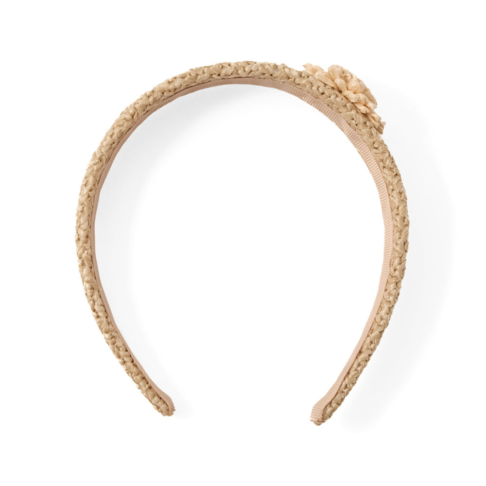 Sfera | Diadema Rafia de Flor para Niña