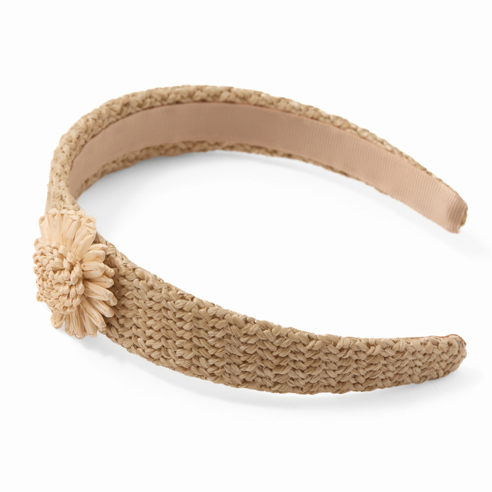 Sfera | Diadema Rafia de Flor para Niña