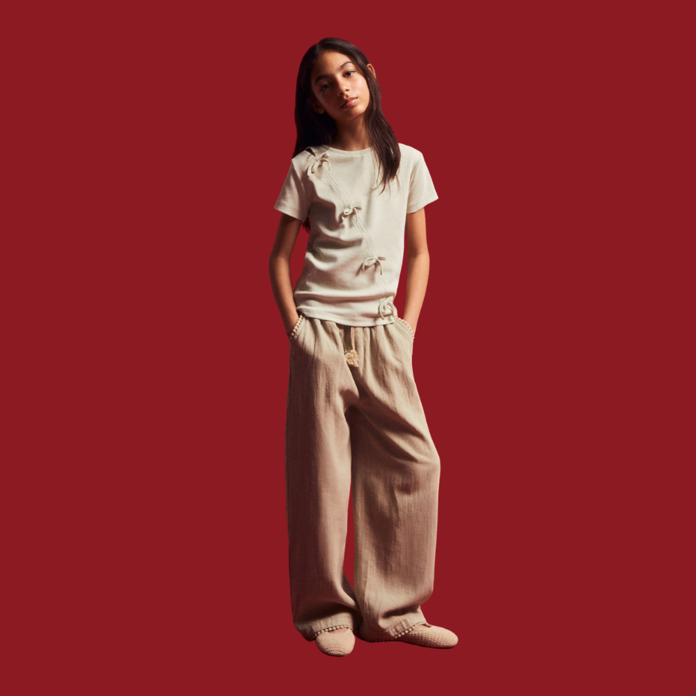 Sfera | Pantalón Lino Para Niña