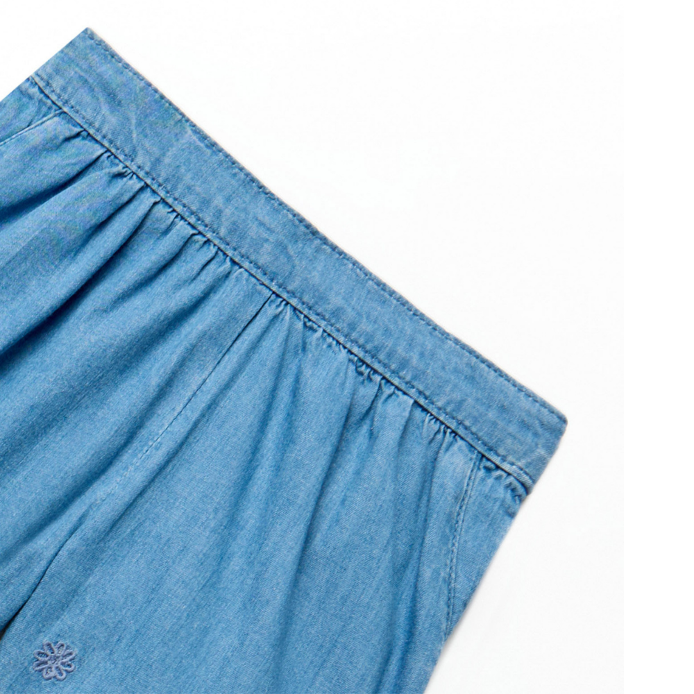 Sfera | Short Denim Chambray para Niña