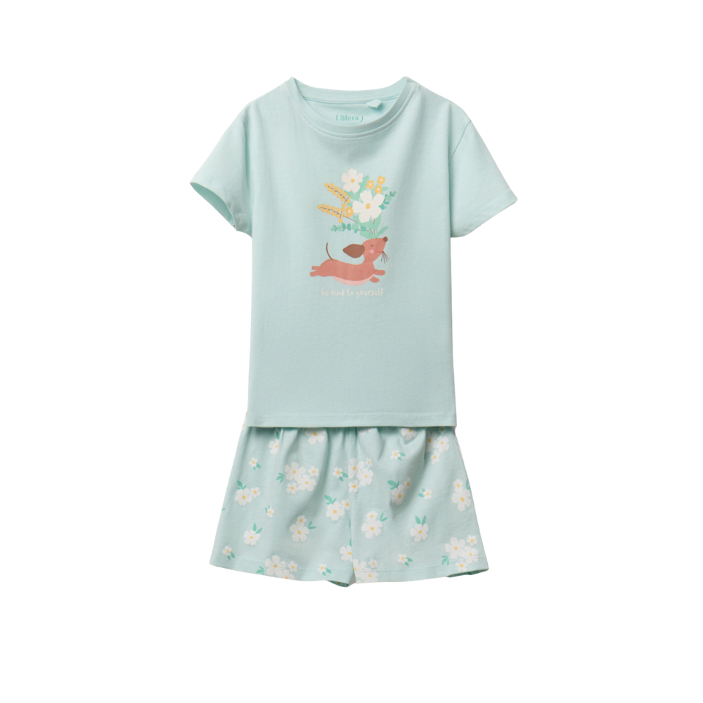 Sfera | Pijama Perrito Para Niña