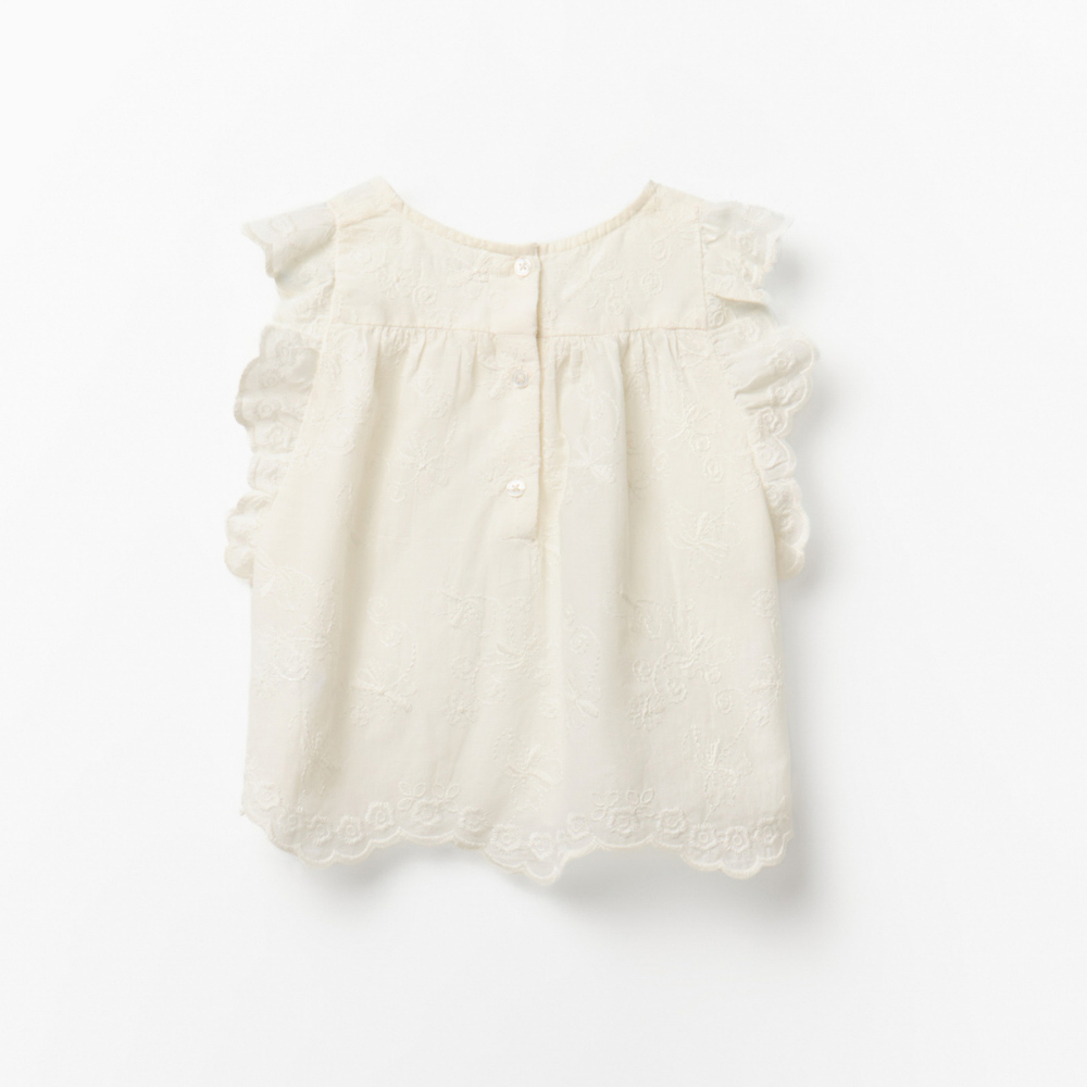Sfera | Blusa Tejido Bordado Para Niña