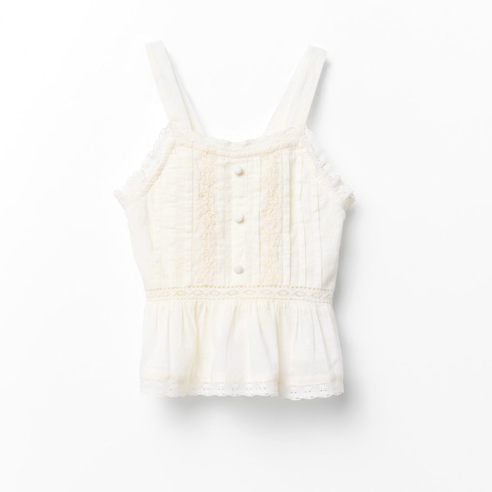 Sfera | Blusa Top con Bordado para Niña