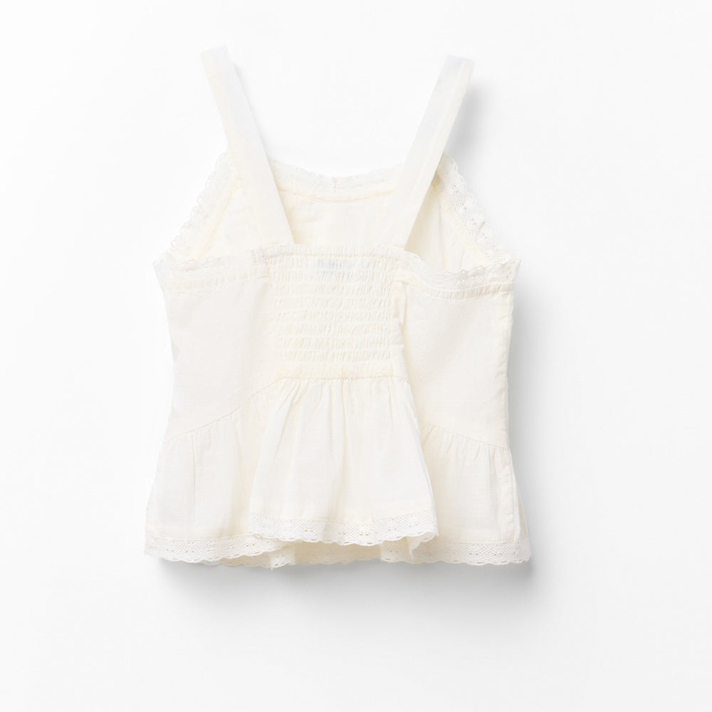 Sfera | Blusa Top con Bordado para Niña