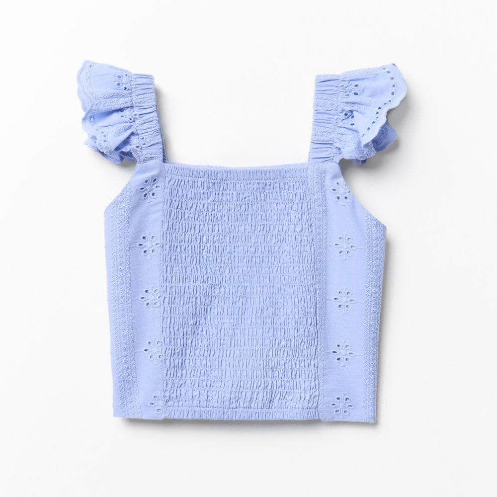 Sfera | Blusa con Ojales para Niña