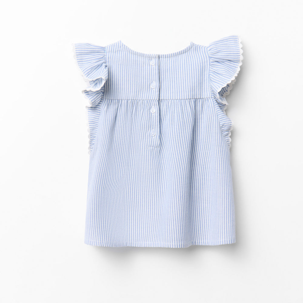 Sfera |  Blusa de Rayas Tejido para Niña