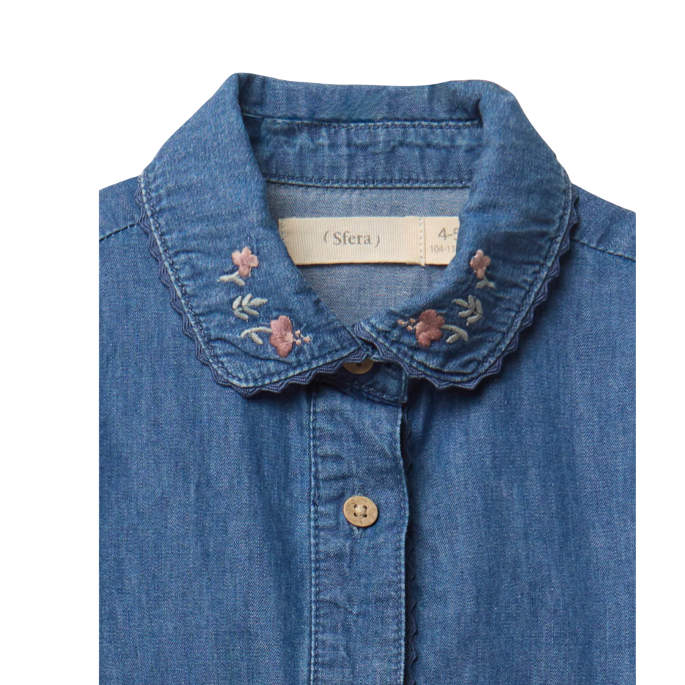Sfera | Vestido Demin Chambray