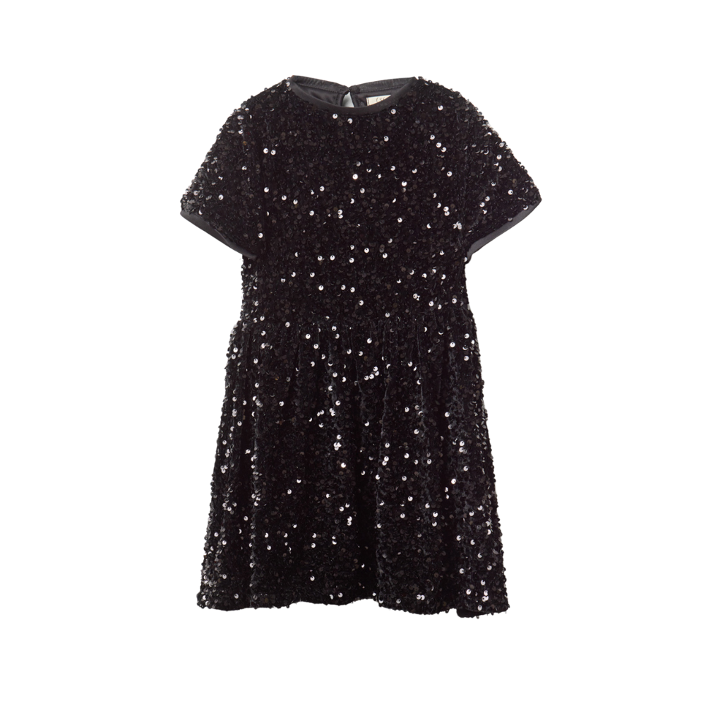 Sfera | Vestido Terciopelo Lentejuela