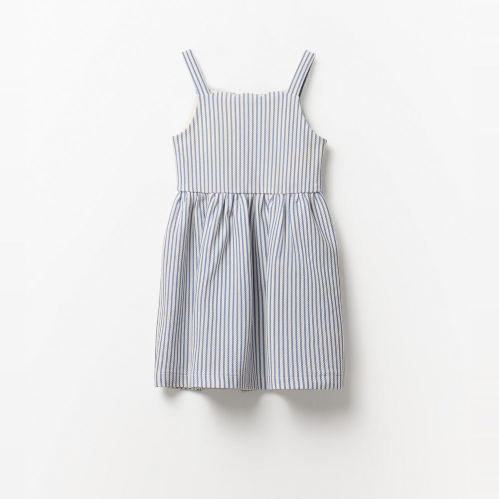 Sfera | Vestido de Piqué a Rayas para Niña