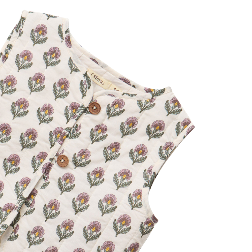 Sfera | Chaleco Guateado para Niña