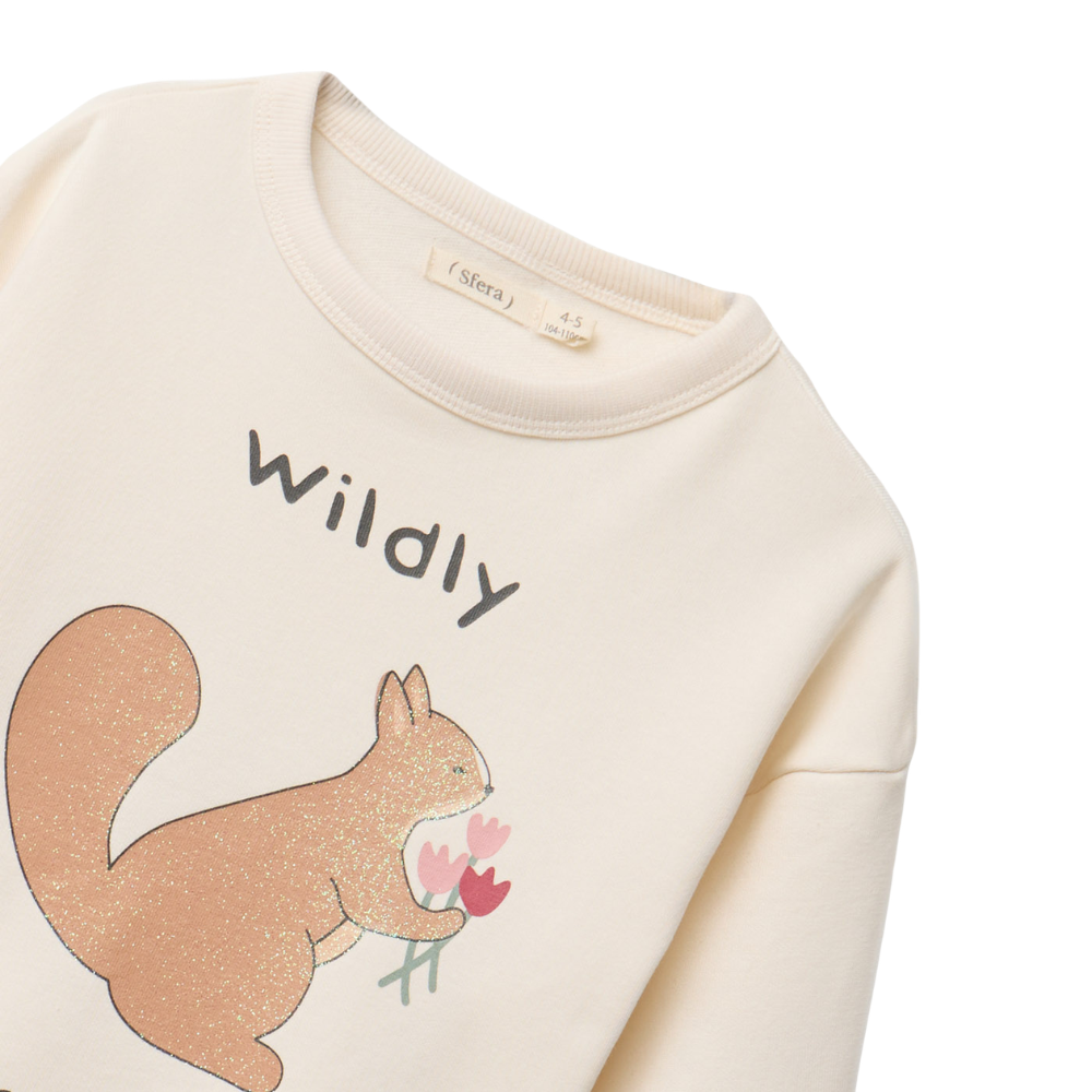 Sfera | Sudadera Ardilla para Niña