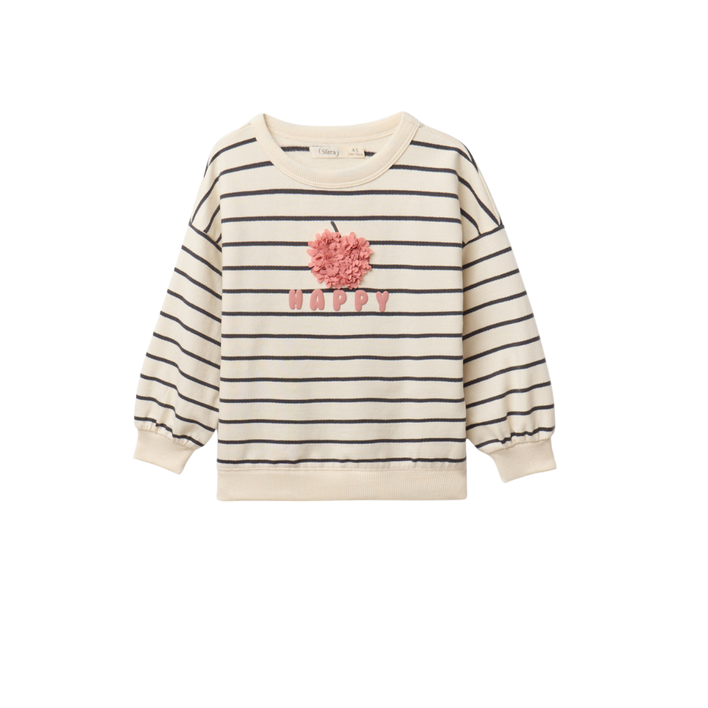 Sfera | Sudadera Rayas Manzana
