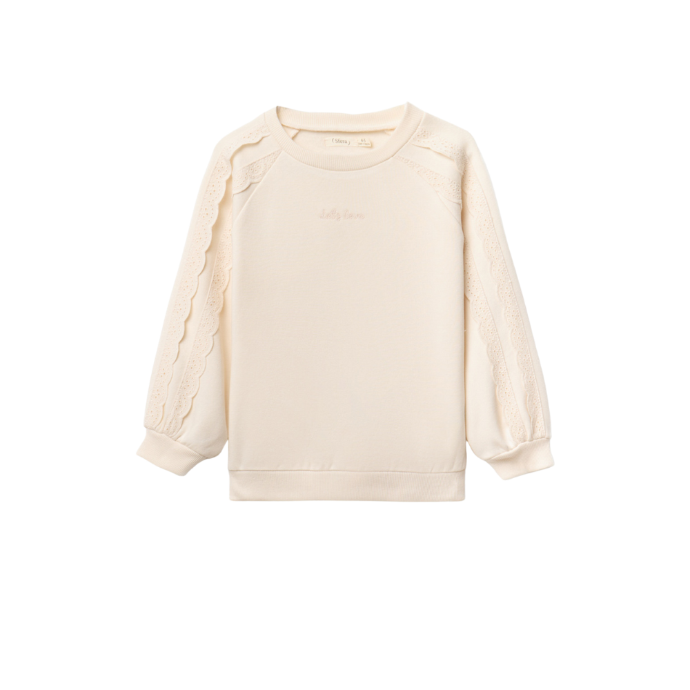 Sfera | Sudadera Manga Encajes
