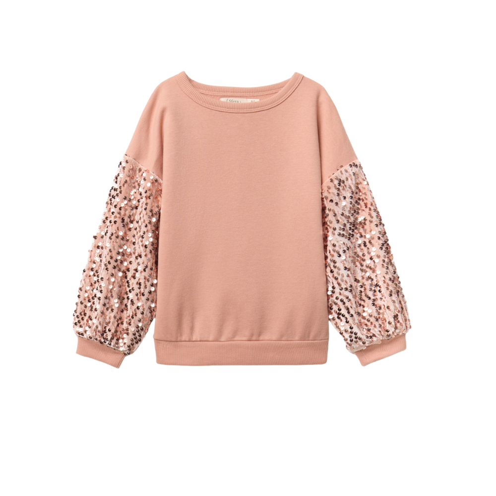 Sfera | Sudadera Manga Lentejuelas