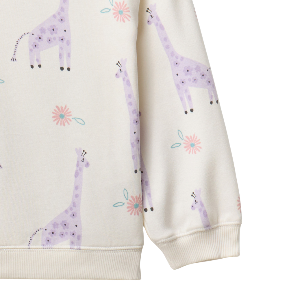 Sfera | Sudadera Estampada De Jirafa