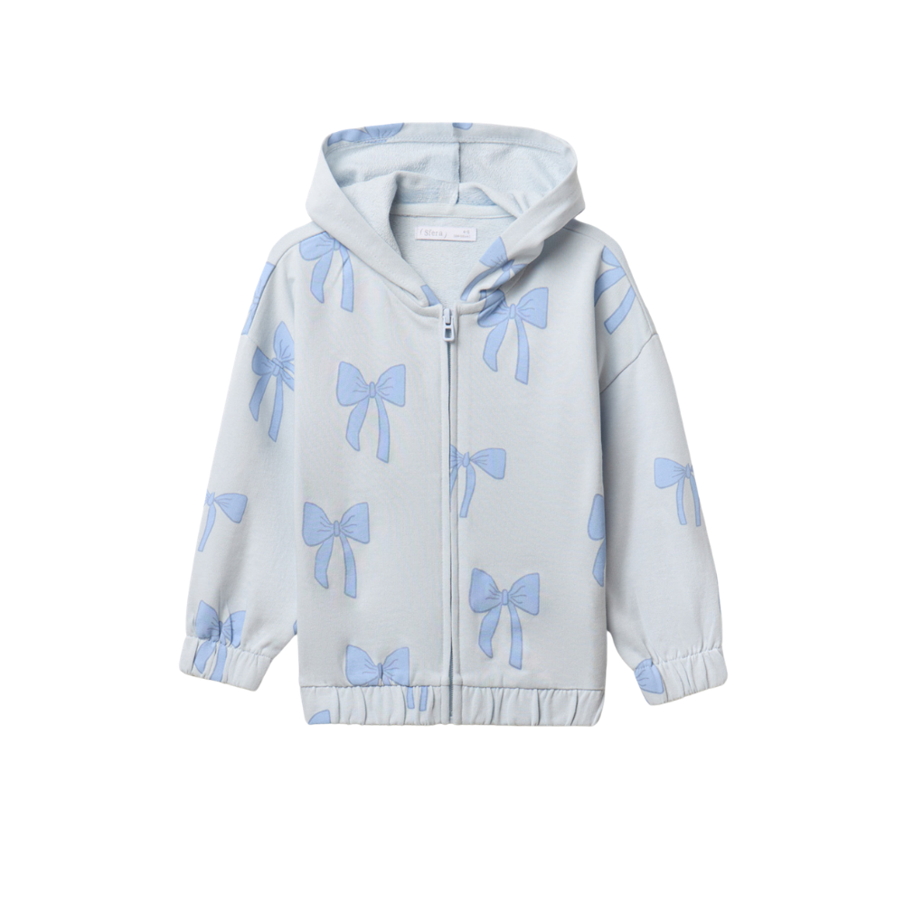Sfera | Sudadera Estampada Abierta