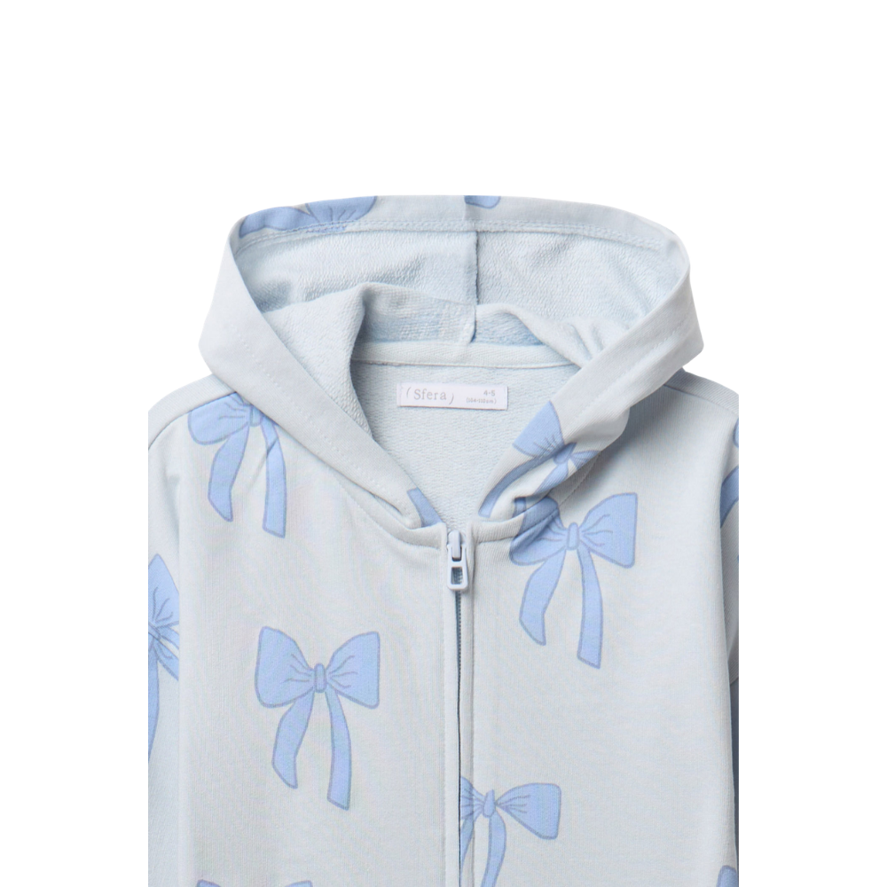 Sfera | Sudadera Estampada Abierta