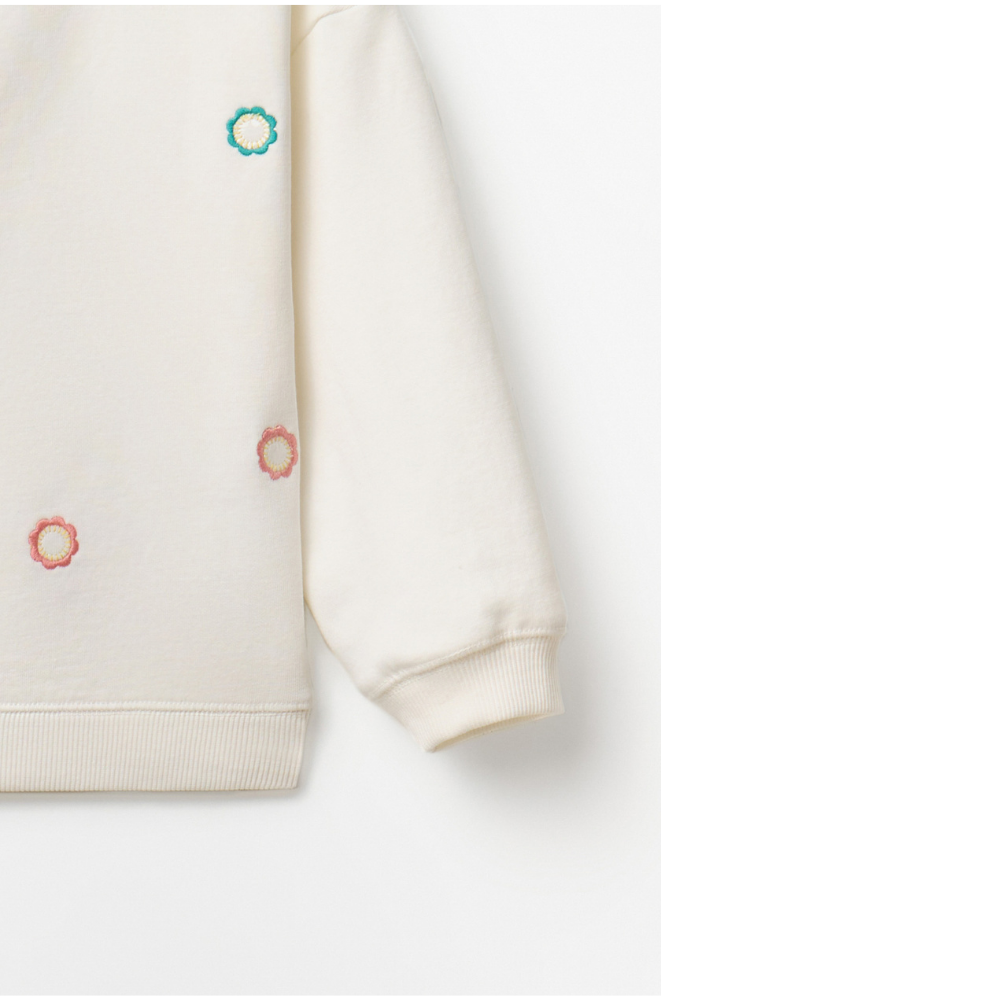 Sfera | Sudadera Espejos Bordados Para Niña