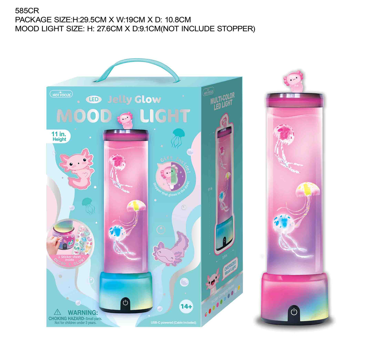 Hot Focus | Jelly Glow Mood Light Critters