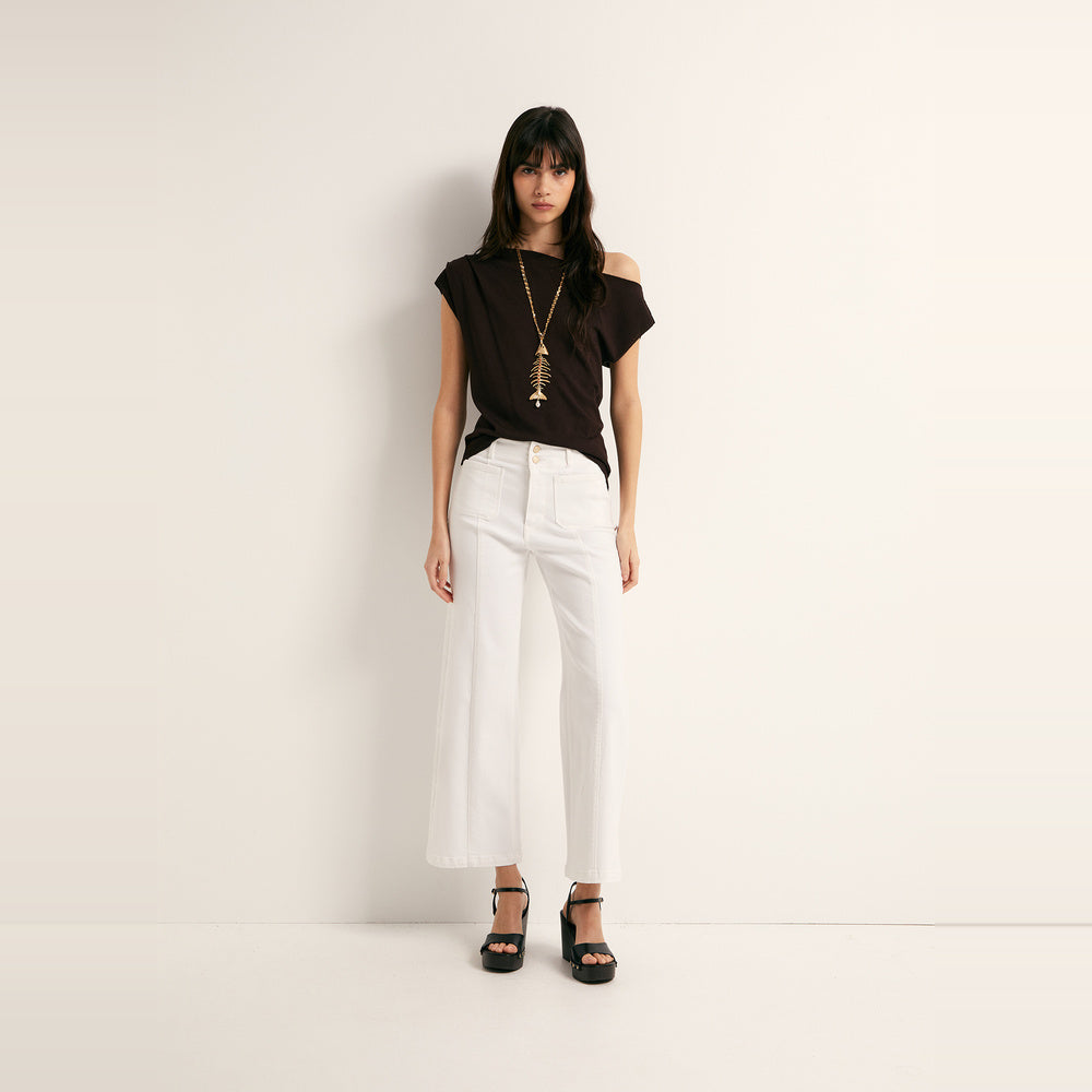 Sfera | Jeans Tobillero Culotte para Dama