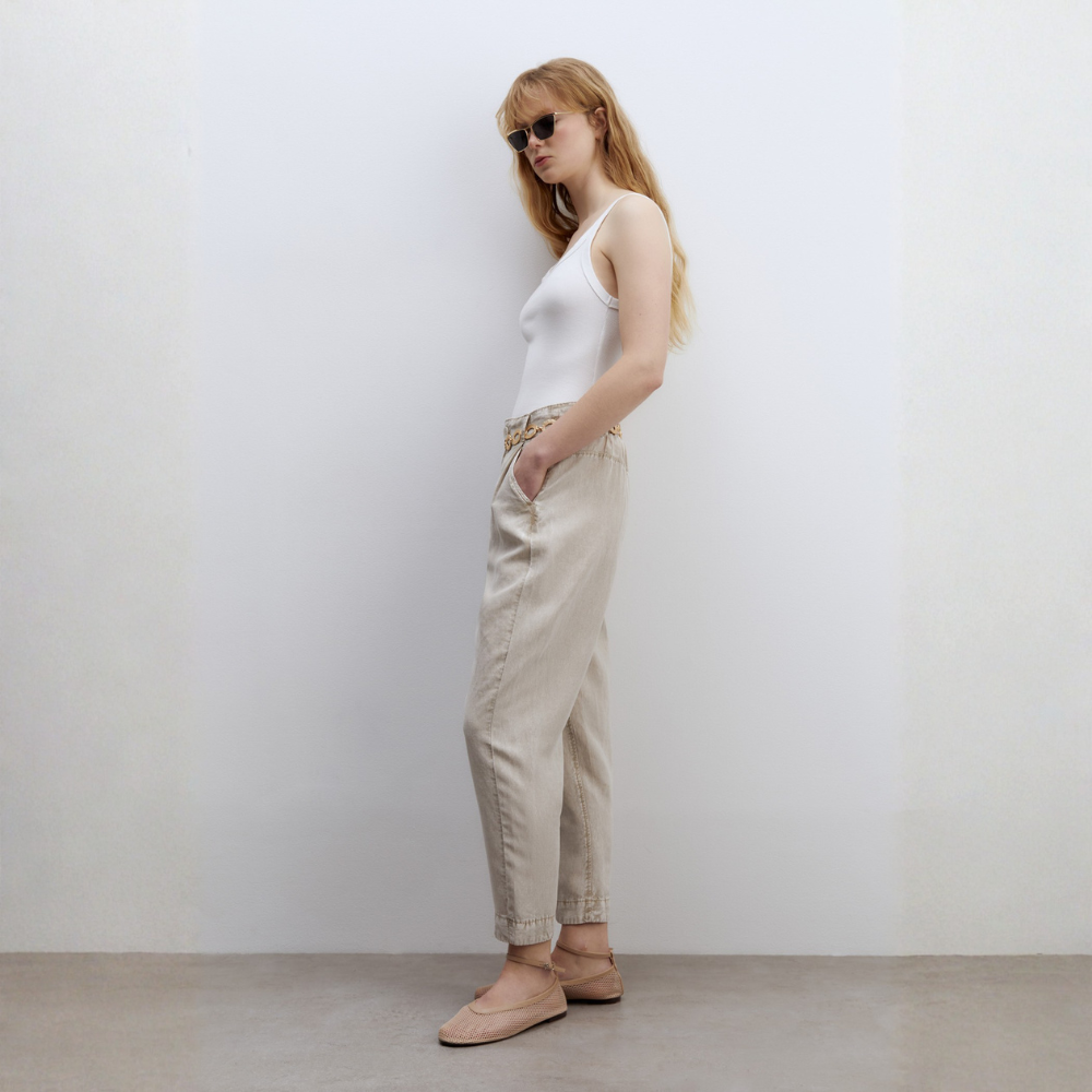 Sfera | Jeans Baggy Elástico para Dama