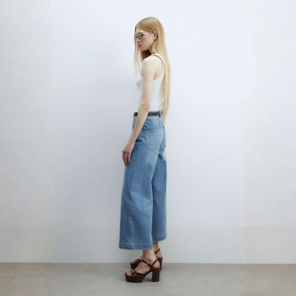 Sfera | Jeans Slim Culotte para Dama